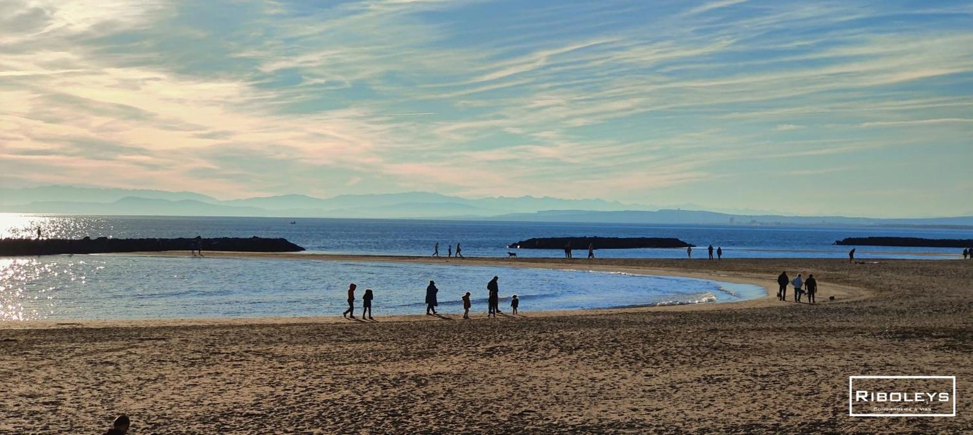 T4 Climatise Avec Piscine A 400M De La Mer ヴィア エクステリア 写真